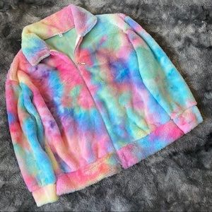 Cuddle Creature Rainbow Bunny Coat